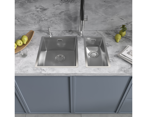 Кухонная мойка Reflexion Como RX2038SS полированная сталь