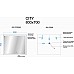 Зеркало для ванной комнаты SANCOS City 800х700 c подсветкой