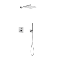 Душевой комплект с термостатом SANCOS Linn, с внутренней частью, хром, SC9022CH
