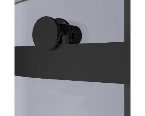 Душевой уголок Vincea Como-N VSR-4CN8013CLB, 1300x800, черный, стекло прозрачное