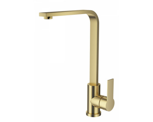 Смеситель для кухни Wonzon&Woghand, Брашированное золото