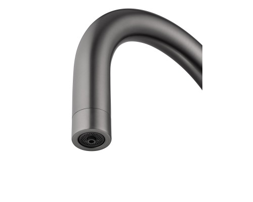 Смеситель для кухни c подключением фильтра Wonzon&Woghand, Темный графит WW-3211-BGG