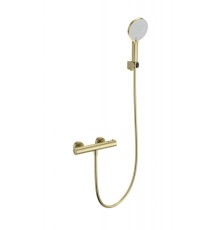 Смеситель для душа с термостатом Wonzon&Woghand, Брашированное золото