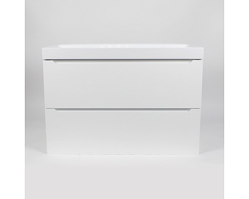 Тумба с раковиной Uperwood Tanos 80 см, белая