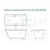 Ванна чугунная Delice Continental PLUS 150х70 с отверстиями под ручки