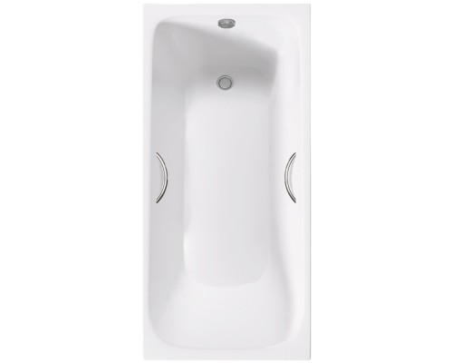 Ванна чугунная Delice Continental PLUS 150х70 с отверстиями под ручки
