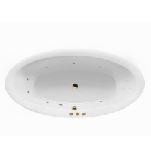 Ванна гидромассажная EXCELLENT Lumina 190x95 SMART NANO золото