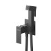 Гигиенический душ со смесителем Cezares Slider SLIDER-DIF-NOP Черный матовый