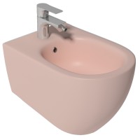 Биде ISVEA Infinity подвесной 365x530x400 лососевый матовый 10NF41001SV-2S