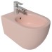 Биде ISVEA Infinity подвесной 365x530x400 лососевый матовый 10NF41001SV-2S