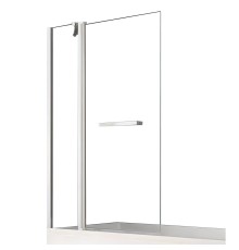 Шторка для ванны NEW TRENDY NEW SOLEO 120x140 хром