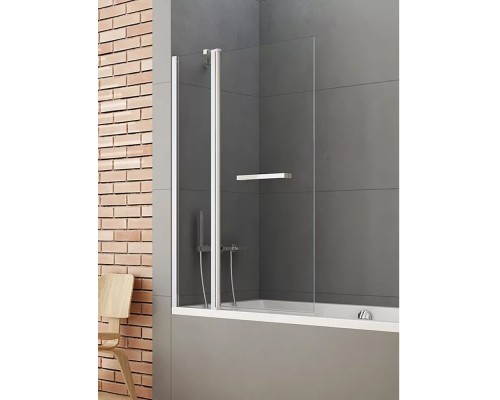 Шторка для ванны NEW TRENDY NEW SOLEO 120x140 хром