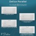 Ванна чугунная Delice Parallel 170х70 с антискользящим покрытием