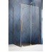 Дверь Furo KDJ Gold Black 722x200 прозрачное 8 мм правая 1/3
