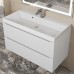 Тумба с раковиной Uperwood Tanos 90 см, белая