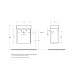Тумба под раковину BelBagno Kraft Mini 50 L KRAFT MINI-500/260-1A-SO-RNN-L подвесная Rovere Nebrasca Nature