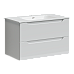 Тумба под раковину SANCOS Norma 2.0 790х450х500, c двумя ящиками, белый глянец