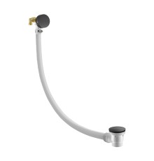 Слив-перелив для ванны с наполнением через перелив Benesque 59010205 черный матовый