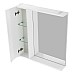 Зеркало со шкафом BelBagno MARINO-SPC-700/750-1A-BL-P-L 70 с подсветкой Bianco Lucido