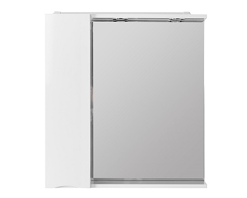 Зеркало со шкафом BelBagno MARINO-SPC-700/750-1A-BL-P-L 70 с подсветкой Bianco Lucido Зеркало со шкафом BelBagno MARINO-SPC-700/750-1A-BL-P-L 70 с подсветкой Bianco Lucido