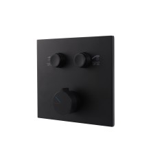 Встраиваемый смеситель для душа Vincea VSCV-421MB двухфункциональный черный