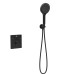 Душевой комплект Vincea Inspire VSFW-3I21MT3MB встраиваемый, термостат, 2 режима, черный