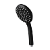 Душевая лейка Sancos Lotus, диаметр 115 мм, 3 режима, черный матовый, SC6003MB