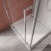 Душевой уголок Cezares Liner 120x90 L профиль Хром стекло прозрачное