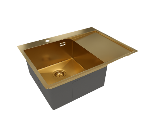 Кухонная мойка Reflexion Maggiore RX2365GD брашированное золото