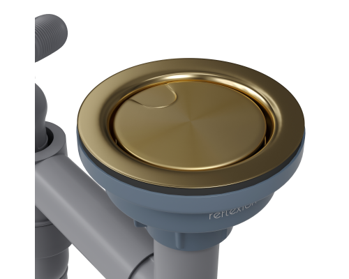 Кухонная мойка Reflexion Maggiore RX2365GD брашированное золото