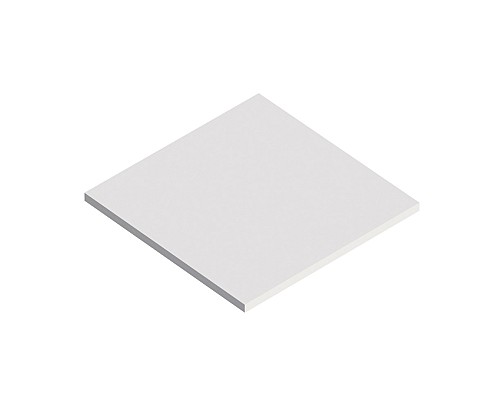 Полка для металлического каркаса Cezares Cadro 30 CADRO-30/30-MENS-BIANCO Белая матовая Полка для металлического каркаса Cezares Cadro 30 CADRO-30/30-MENS-BIANCO Белая матовая