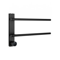 Полотенцесушитель электрический Wonzon&Woghand N?RNBERG, Черный матовый WW-AL342-MB