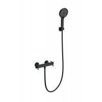 Смеситель для душа с термостатом Wonzon&Woghand, Черный матовый