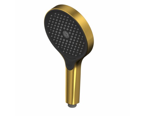 Душевая лейка 3 режима WHITECROSS TOP-GLB брашированное золото