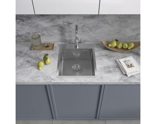 Кухонная мойка Reflexion Iseo RX2240SS полированная сталь