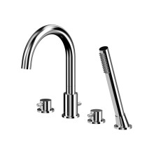 Смеситель для ванны на 4 отверстия WHITECROSS Y Y1232CR хром