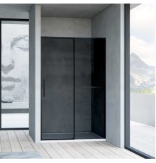 Душевая дверь Vincea Slim Soft VDS-1SS120CGB 1200 черный стекло тонированное