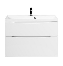 Тумба под раковину BelBagno Marino 100 MARINO-H60-1000-2C-SO-BL-P подвесная Bianco Lucido