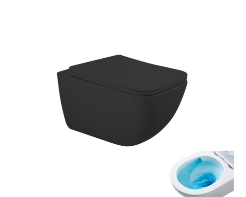 Подвесной унитаз Gid Tr2143TF-BM