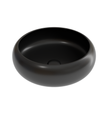 Чаша накладная круглая Ceramica Nova Element 36x36 Чёрный Матовый