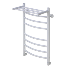 Полотенцесушитель водяной Comfysan Noumi W-8 80/40 с полкой, белый