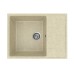 Кухонная мойка из искусственного камня Uperwood ECON UPD-202-002, бежевая матовая