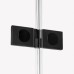Шторка для ванны NEW TRENDY AVEXA BLACK 140x150 R черный