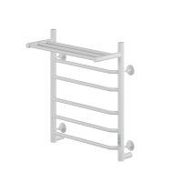 Электрический полотенцесушитель Ника Way-3 60/50 U с полкой Белый матовый