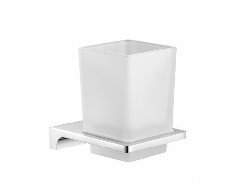 Стакан для зубных щеток с держателем Wonzon&Woghand ECLIPSE, Хром WW-9121-CR