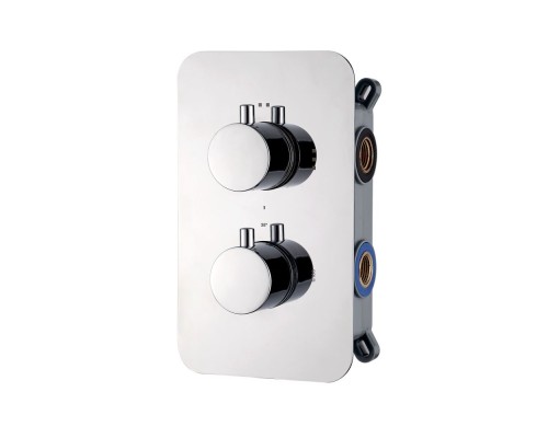 Встраиваемый смеситель для душа c термостатом AQG Aqua Therm, хром