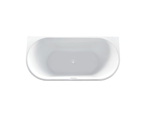 Ванна акриловая Vincea VBT-421-1700MW 1700x800x580 белый матовый щелевой перелив