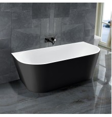 Ванна акриловая Vincea 1700x800x580 Белый матовый/Черный матовый, арт