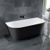 Ванна акриловая Vincea 1700x800x580 черный матовый