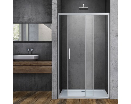 Душевая дверь Vincea Soft VDS-3SO160CL 1600 хром стекло прозрачное